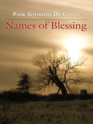 cover image of Names of Blessing